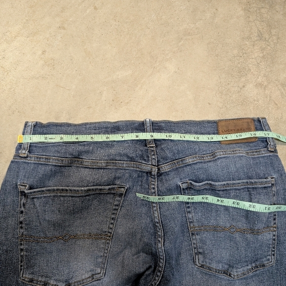 Lucky Brand 221 Straight Jeans Mens 36x31 (34x30.5) - Picture 8 of 8